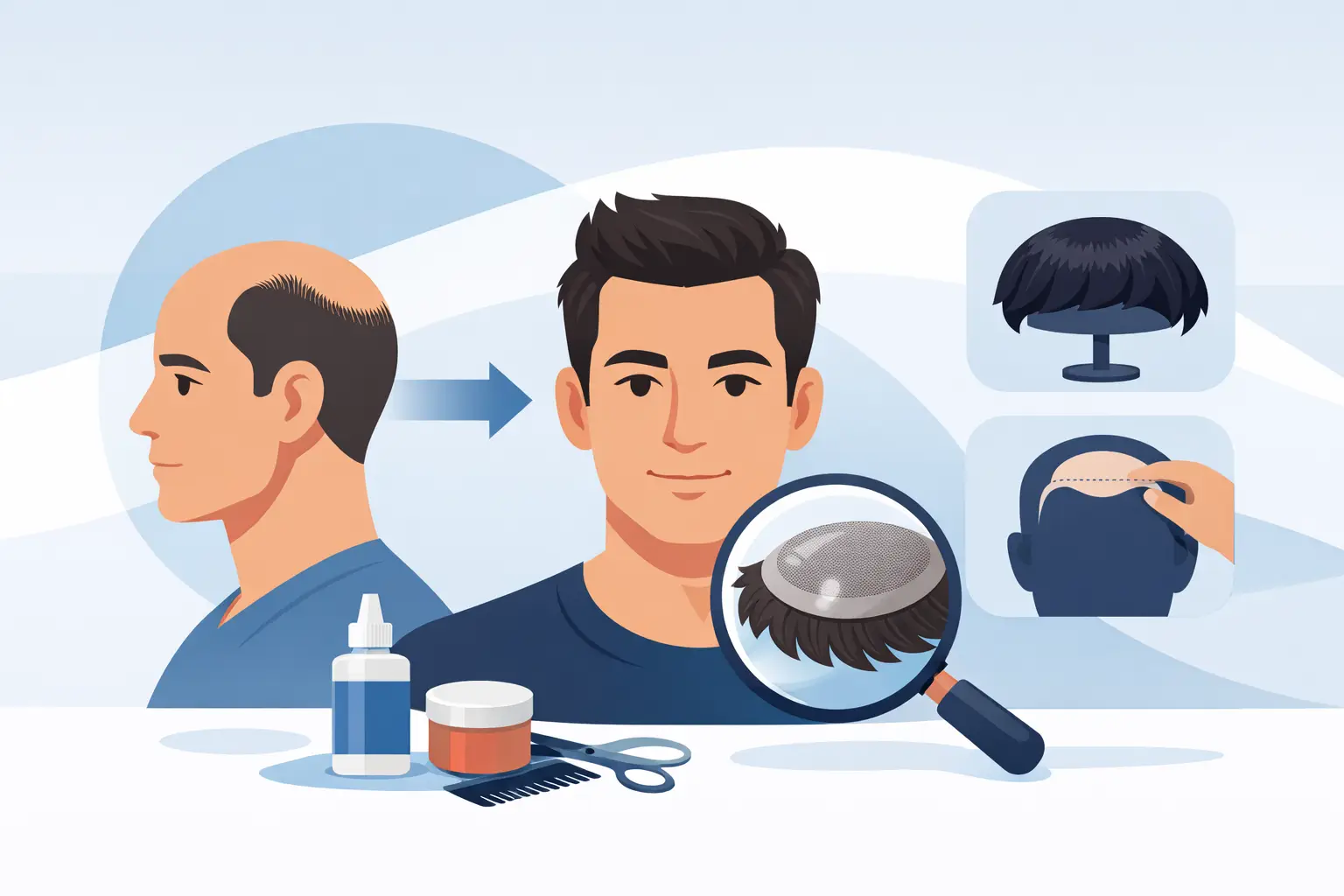 How to Choose Men's Hairline Replacement