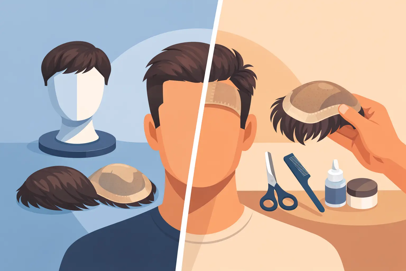 Stock Versus Custom Hairpiece: Which One Fits?