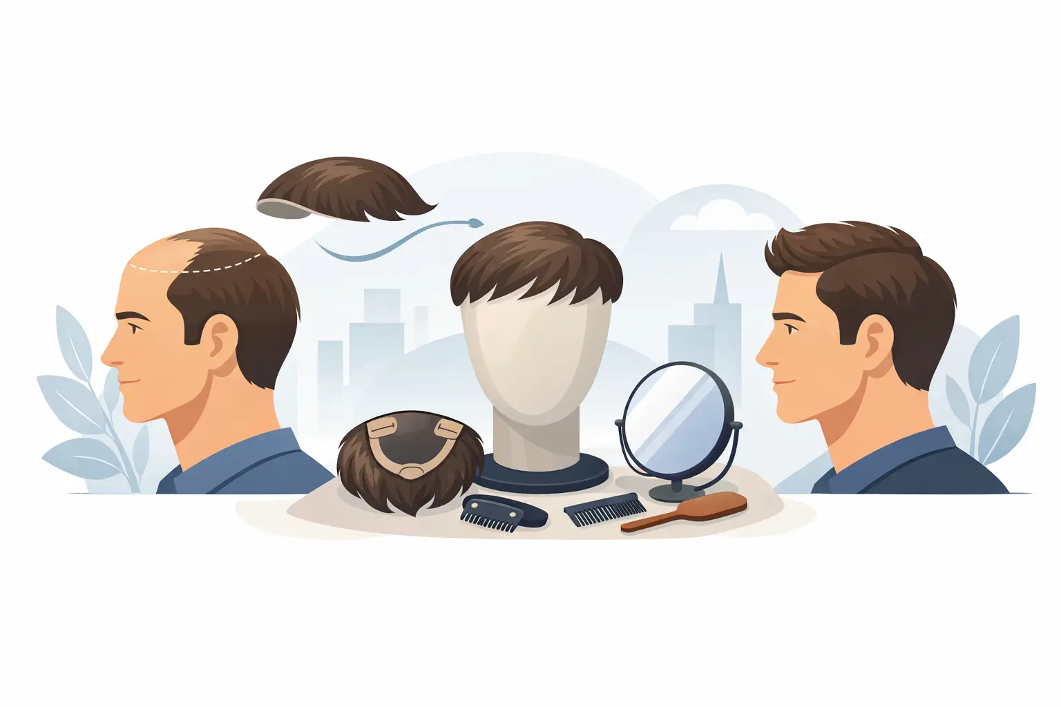 Your Guide to Men's Hair Toppers and Fit