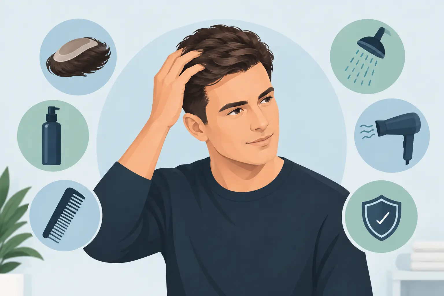 How to Prevent Hair System Lifting All Week